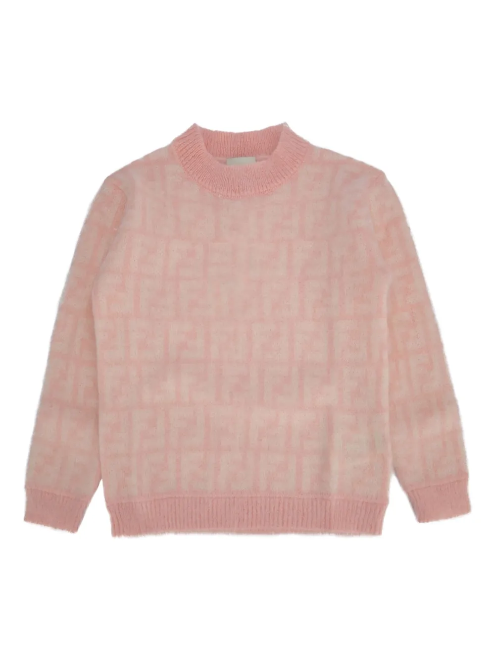 

Свитер Moha FENDI KIDS, розовый