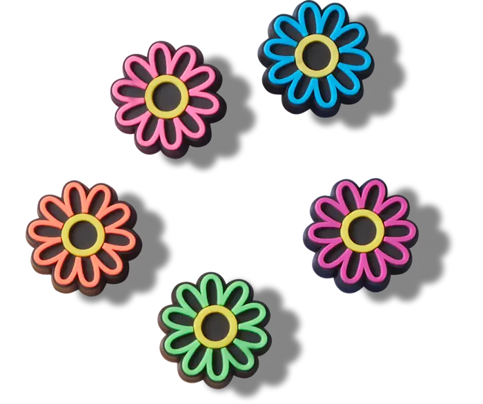 

Джиббитсы Lights Up Daisy 5 Pack Crocs