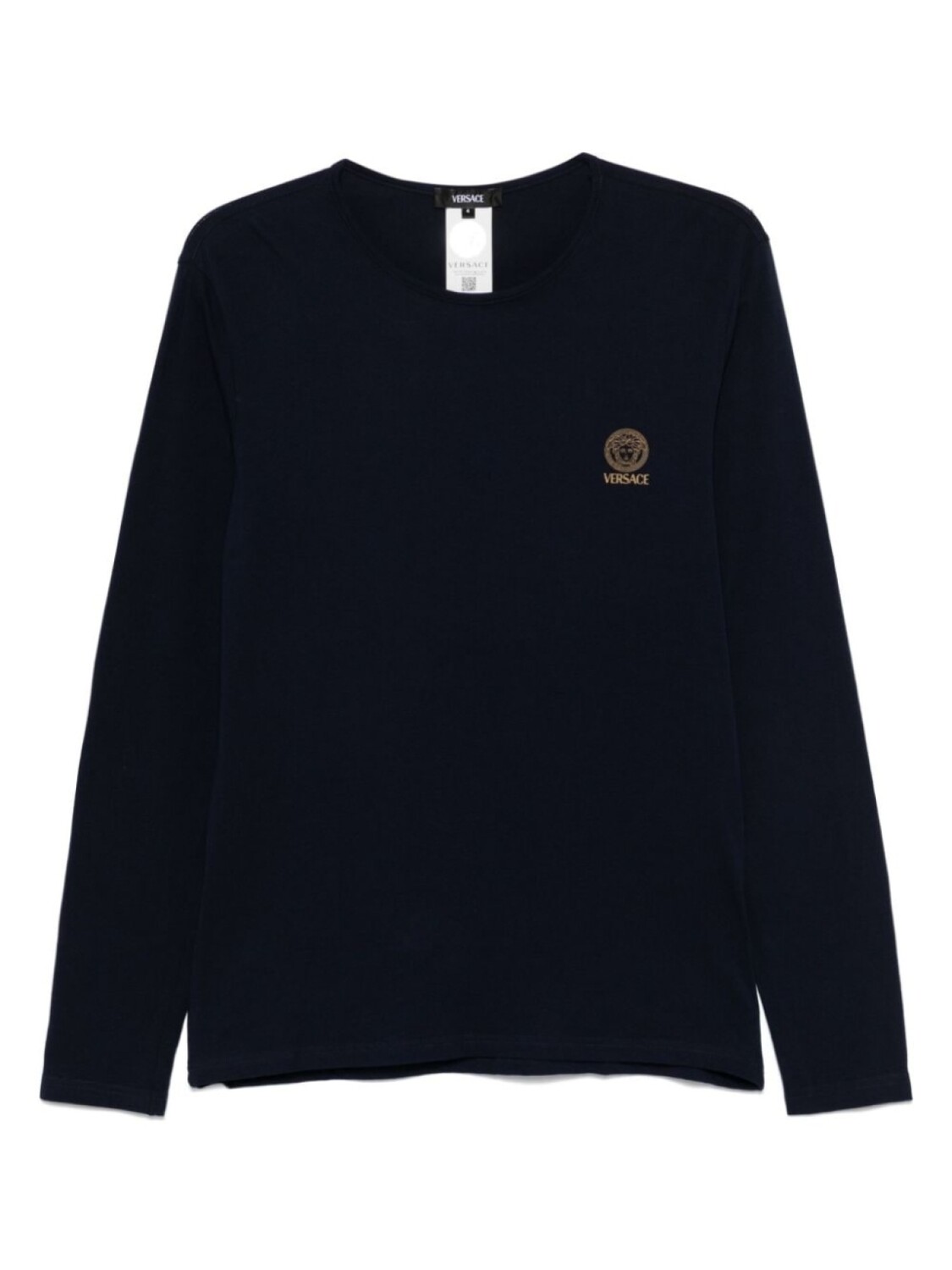 

Versace футболка с логотипом, синий