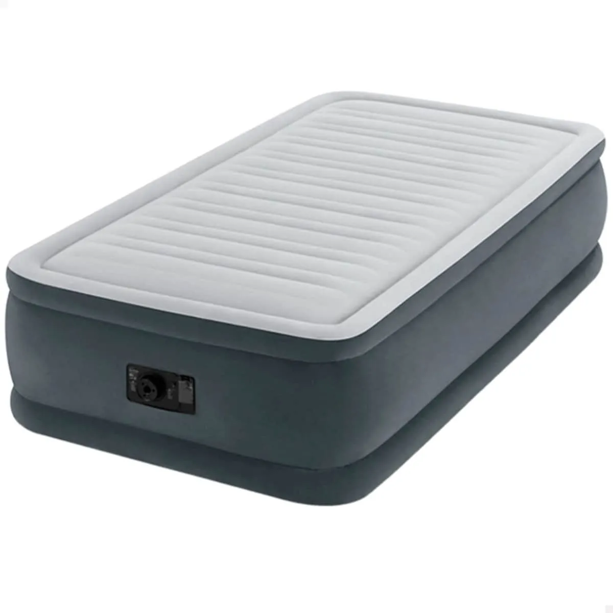 

Надувной матрас INTEX fibertech Comfort-Plush 99x191x46 см Intex, серый
