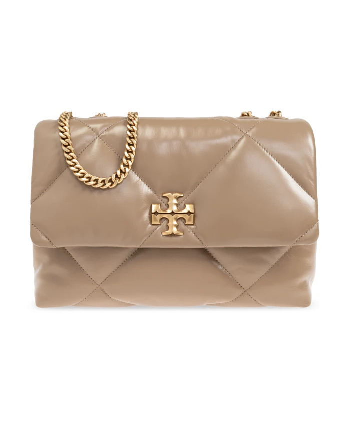 

Сумка через плечо Kira с бриллиантами Tory Burch, бежевый