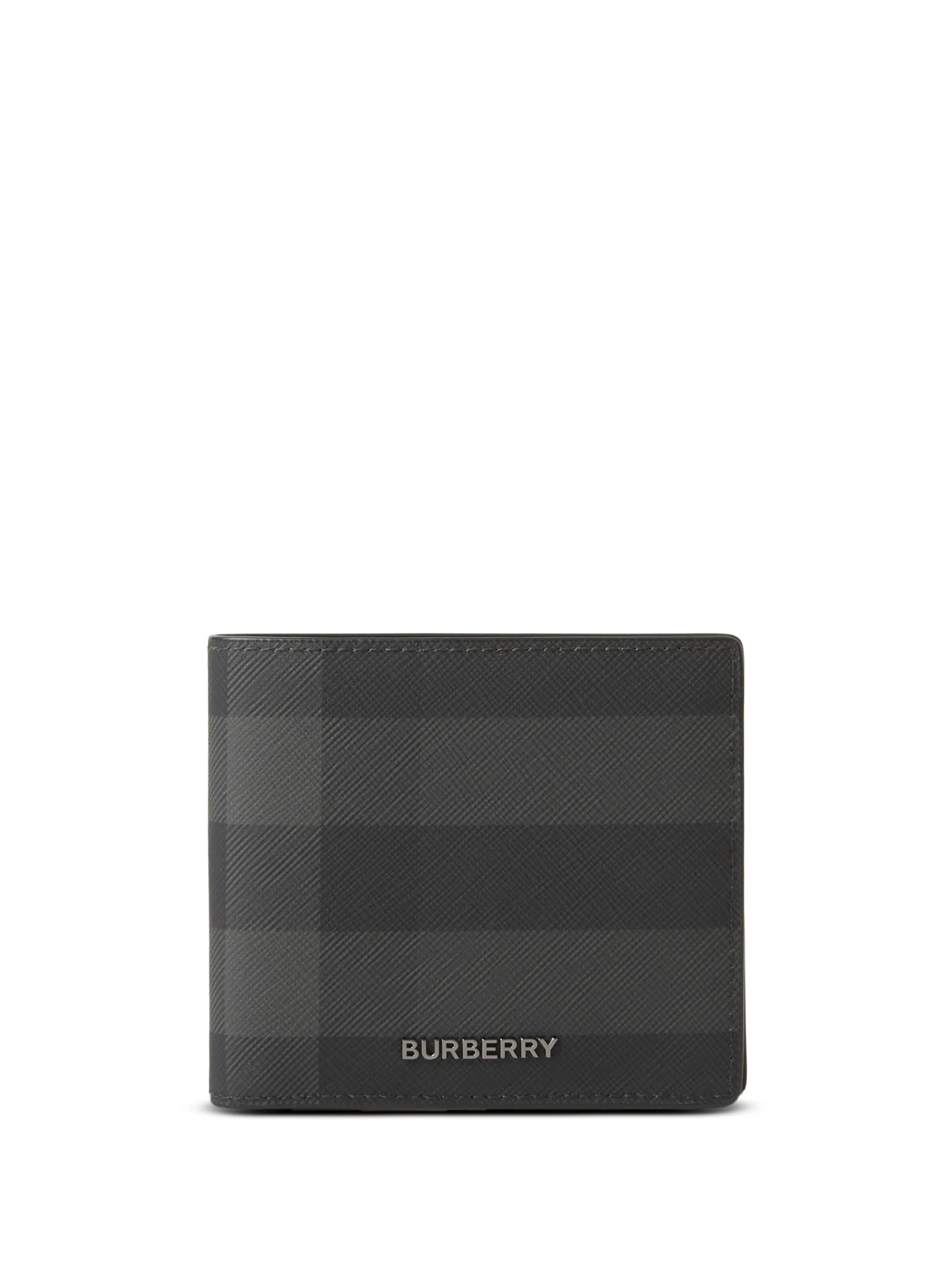 

Бумажник в клетку Burberry, черный