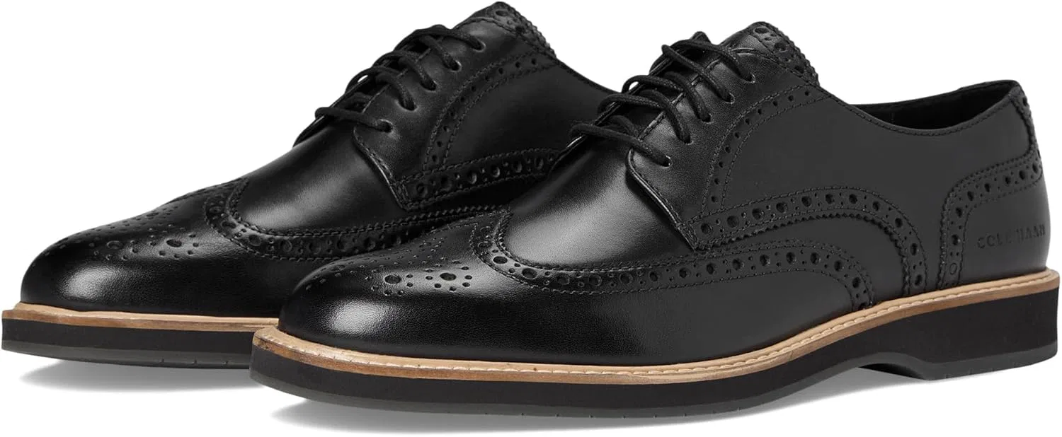 Мужские ботинки Cole Haan Morse Grand Wingtip Oxford, Black