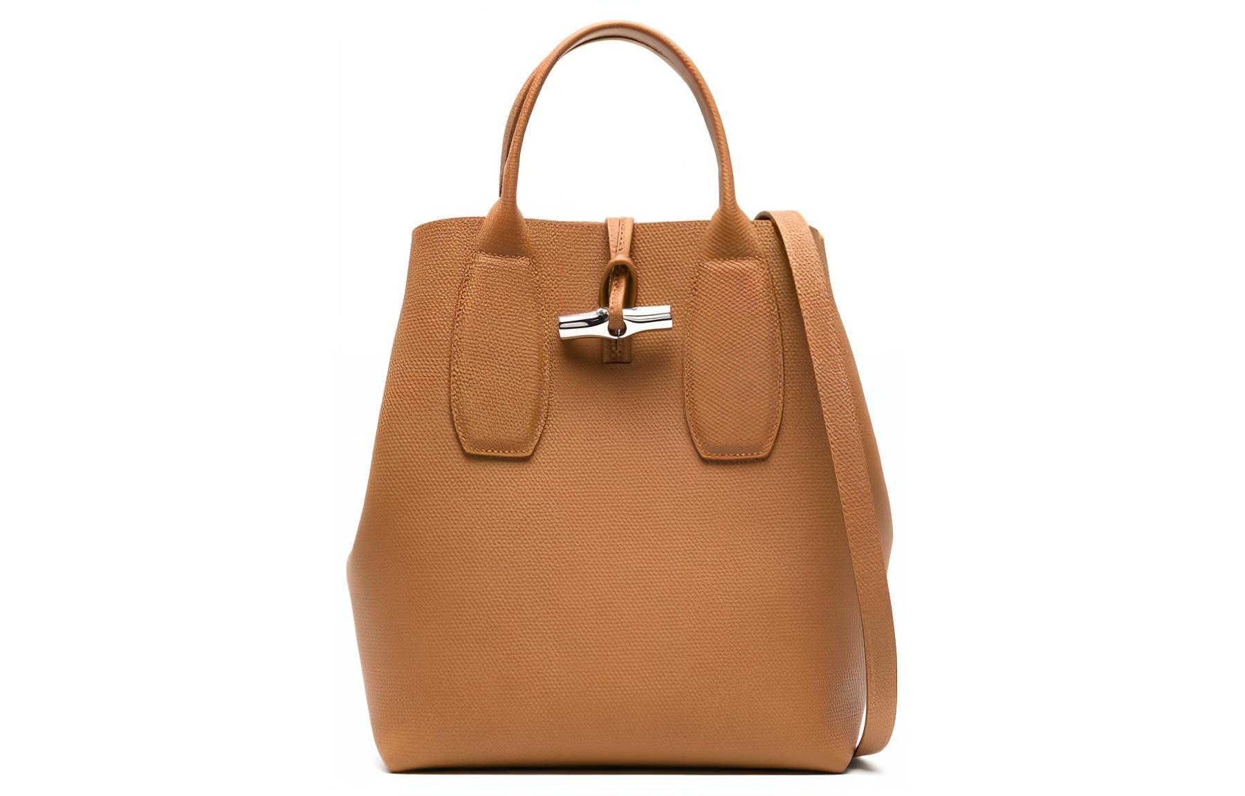 

LONGCHAMP Сумка-тоут из кожи розо