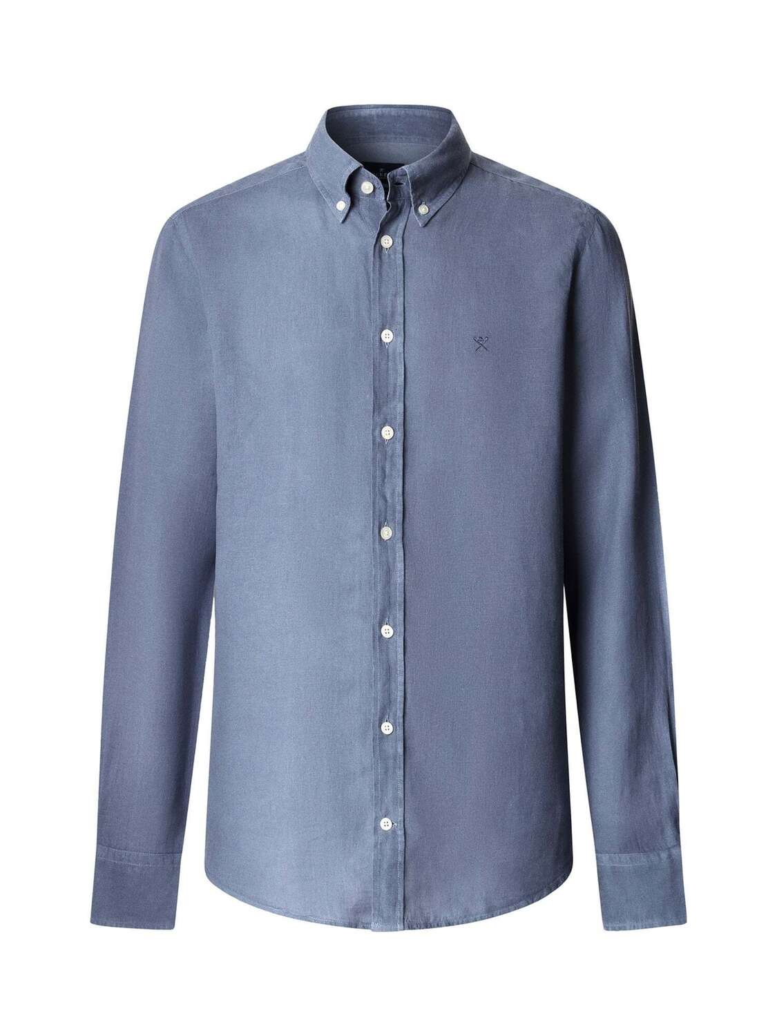 

Hackett London Рубашка на пуговицах 'Ess' в цвете Dusty Blue, Regular fit