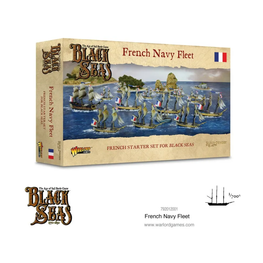 

Французский военно-морской флот (1770-1830 гг.), Black Seas (1/700)
