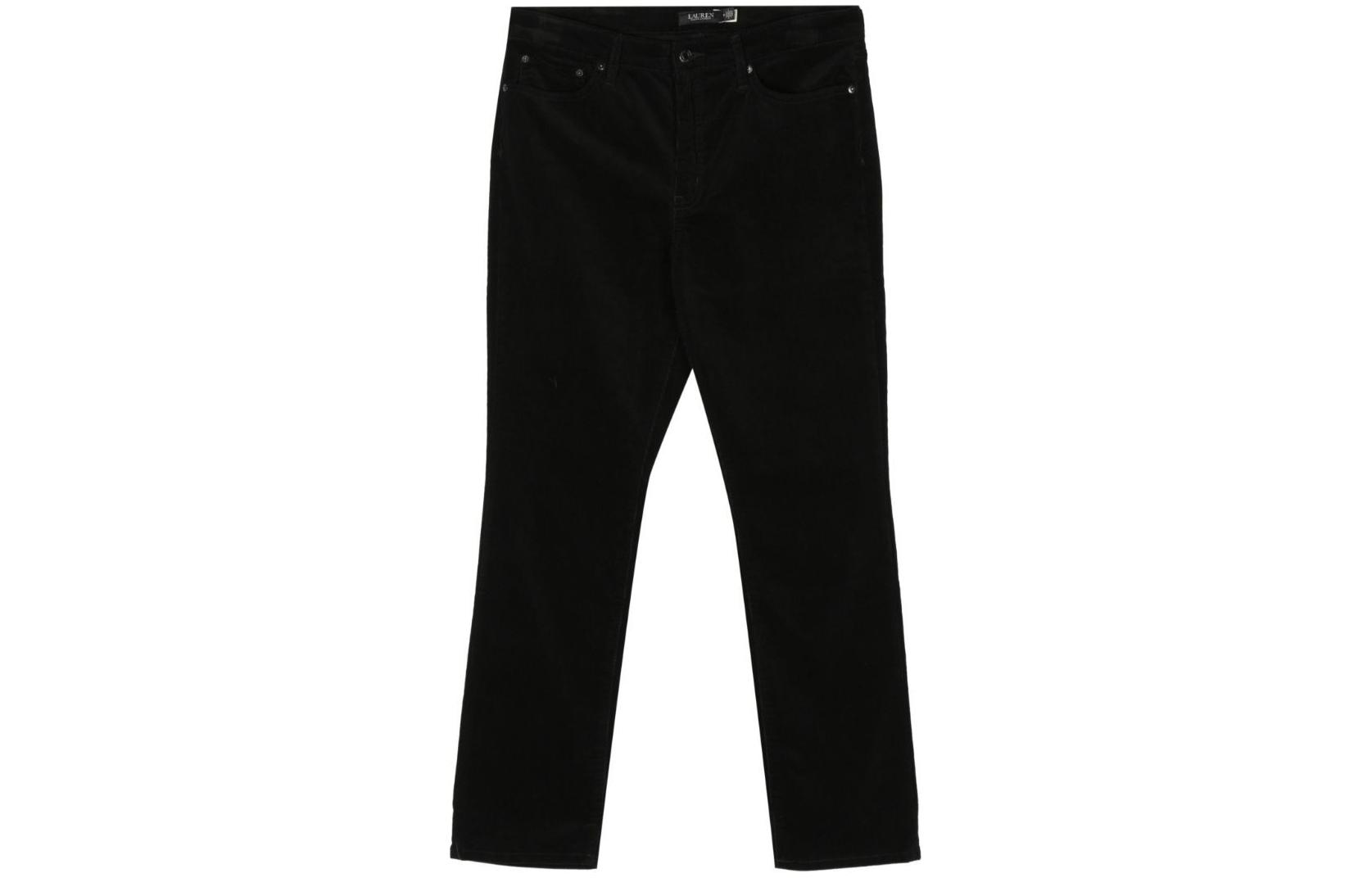 

Брюки Mid rise Slim fit LAUREN RALPH LAUREN, черный