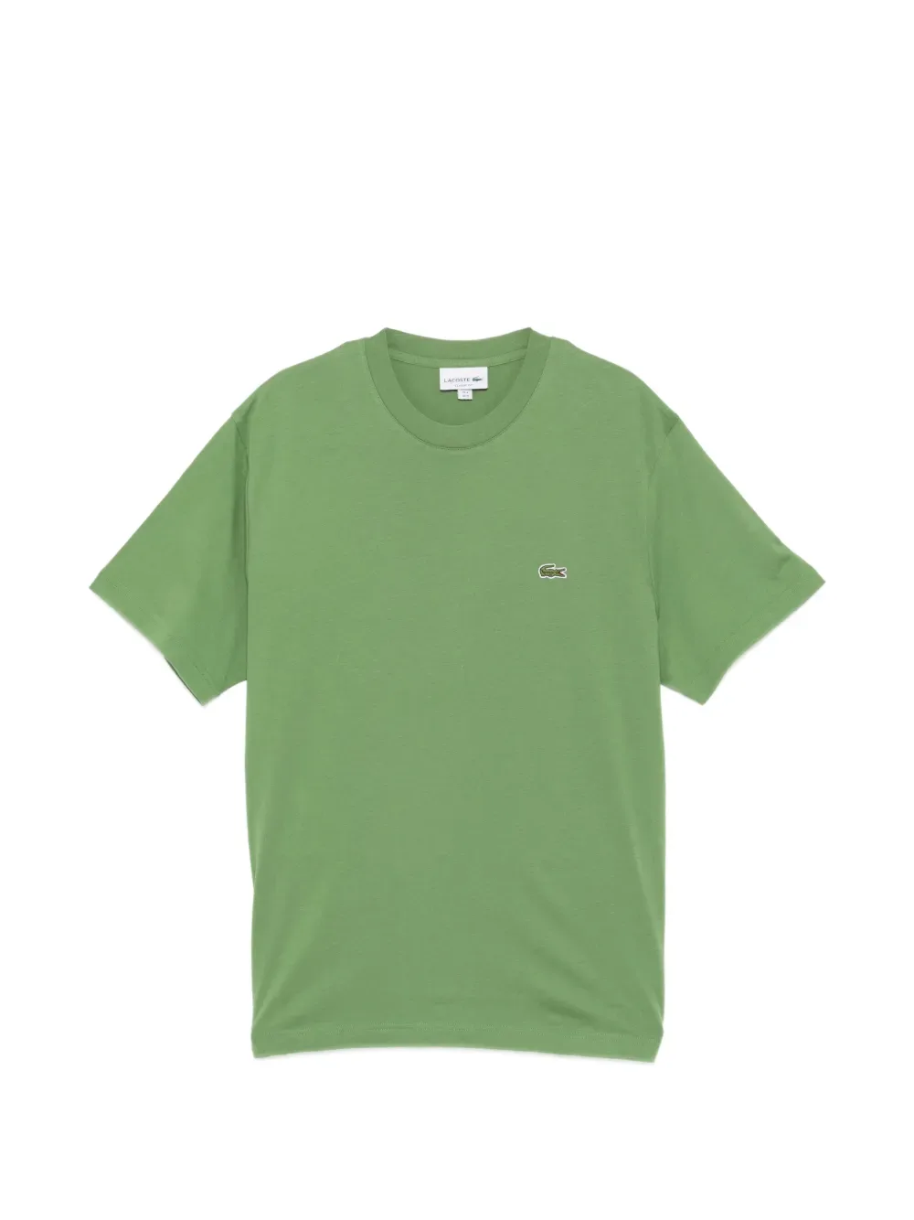 Футболка Lacoste Хлопок, зеленый