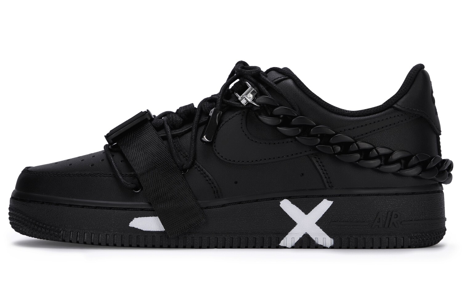 

Женские кроссовки для скейтбординга Nike Air Force 1, Black