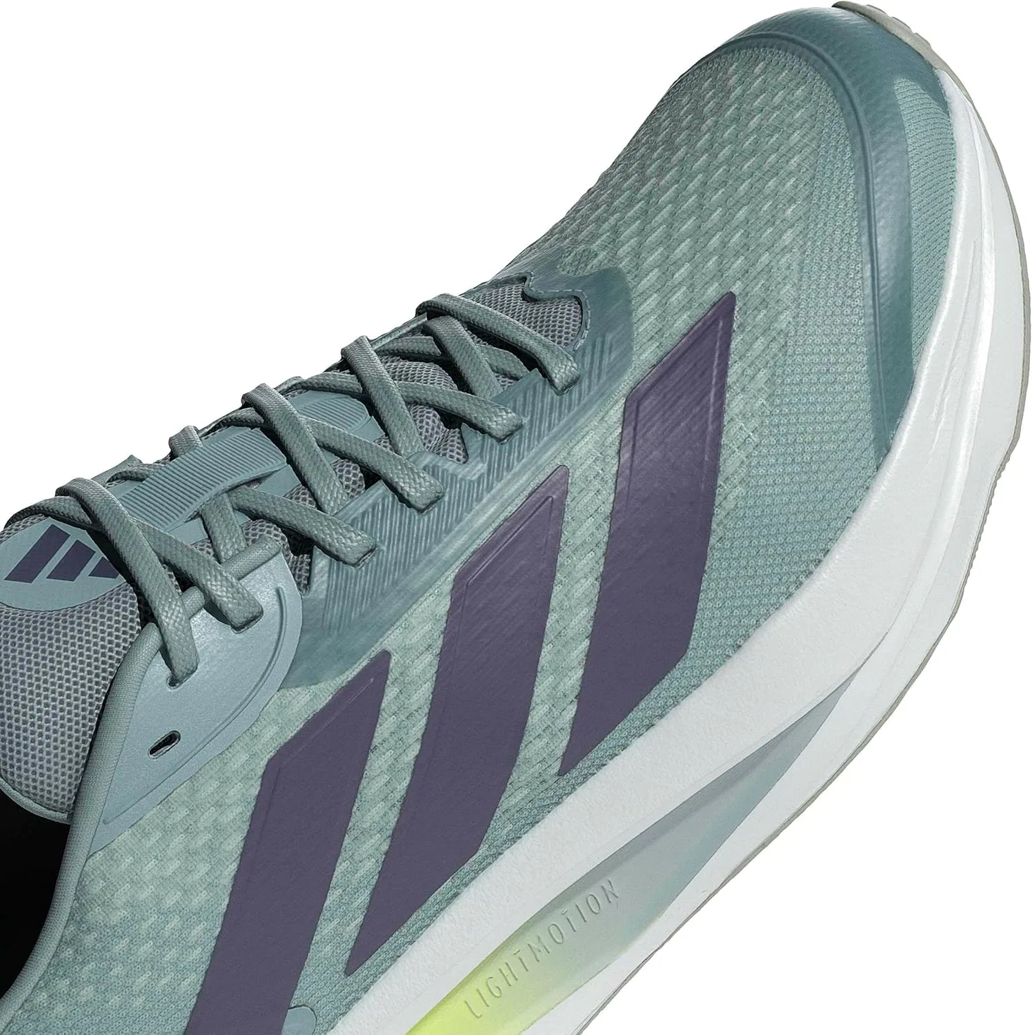 Мужские беговые кроссовки Adidas Duramo SL 2, Wonder Sage Preloved Violet Hi Res Yellow — фото 4