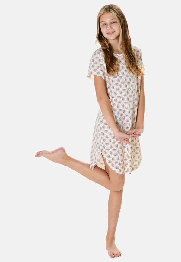 Ночная сорочка Schiesser Kurzarm nightie, жемчужный — фото 3