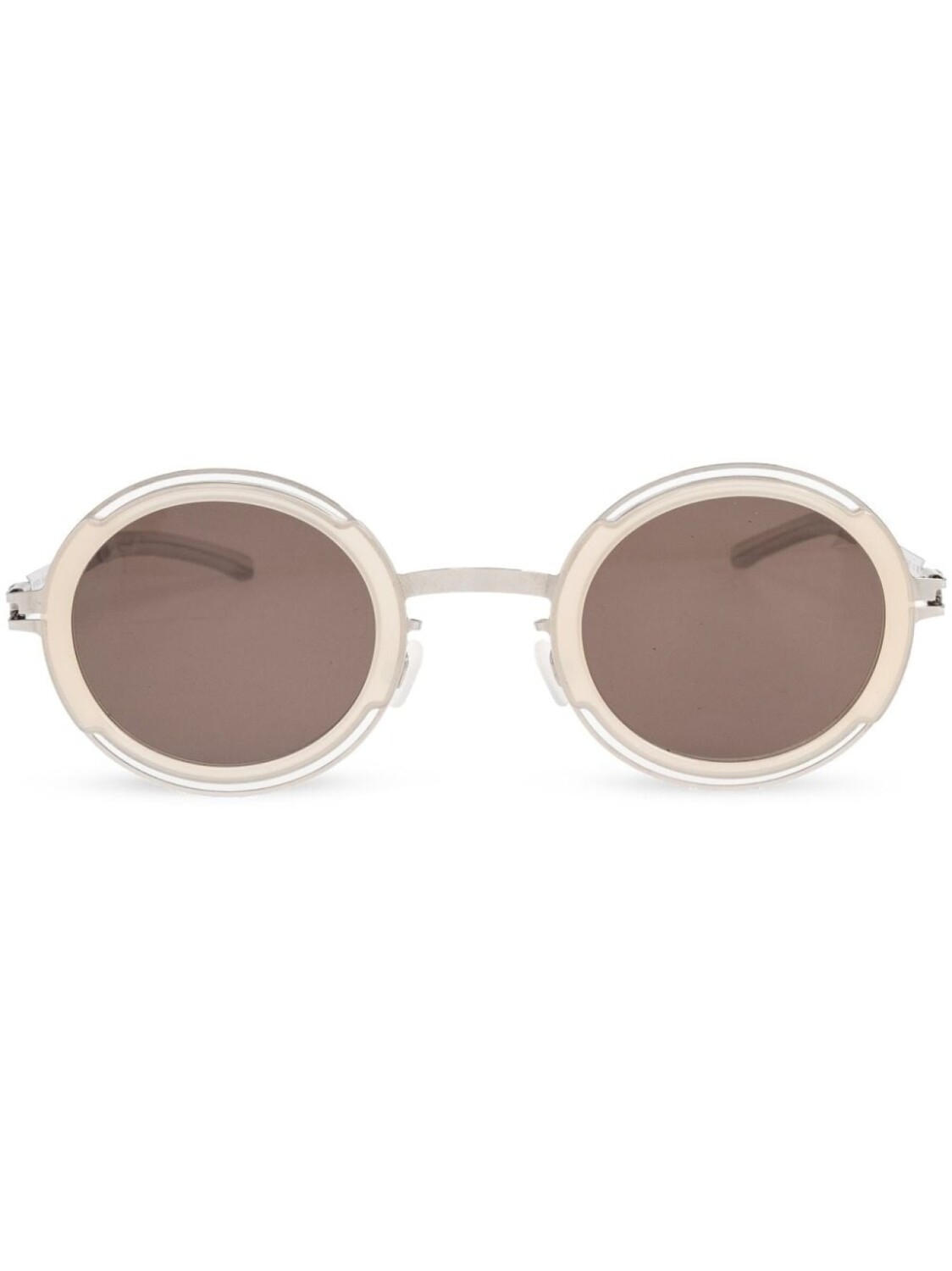 

Солнцезащитные очки с перламутровой отделкой Mykita, коричневый