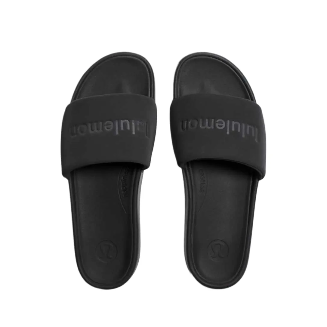Restfeel Slide Slippers Men's Lululemon, черный/черный/черный/blk/blk/blk — фото 4