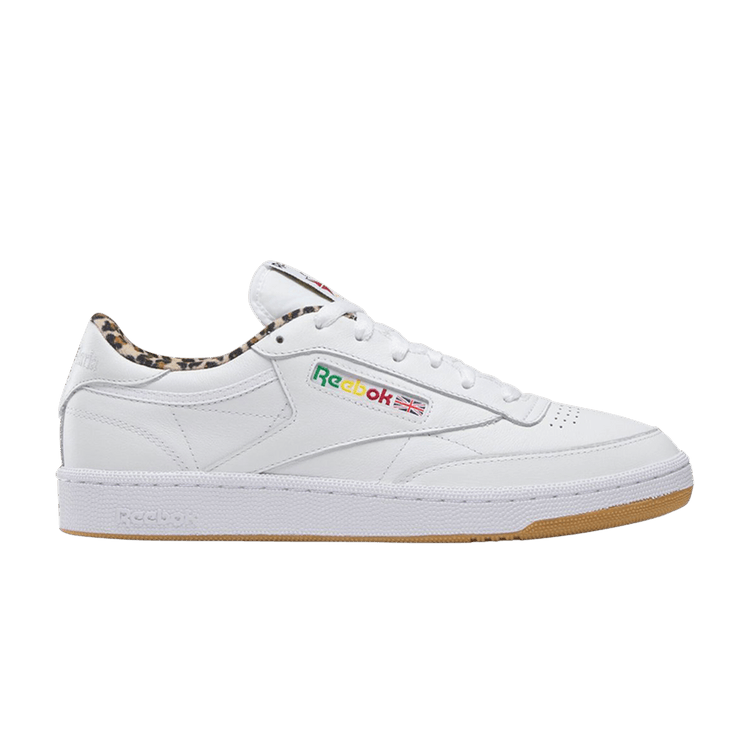 

Кроссовки Wacko Maria x Club C 85 'White Leopard Gum', белый