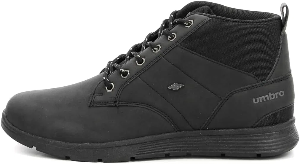 Мужские высокие кроссовки Um Nelda Net Umbro, Black — фото 2