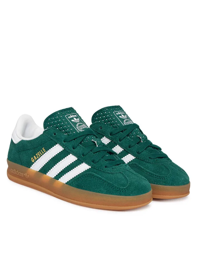 Adidas Кроссовки Gazelle Indoor IH9134 зеленые — фото 2