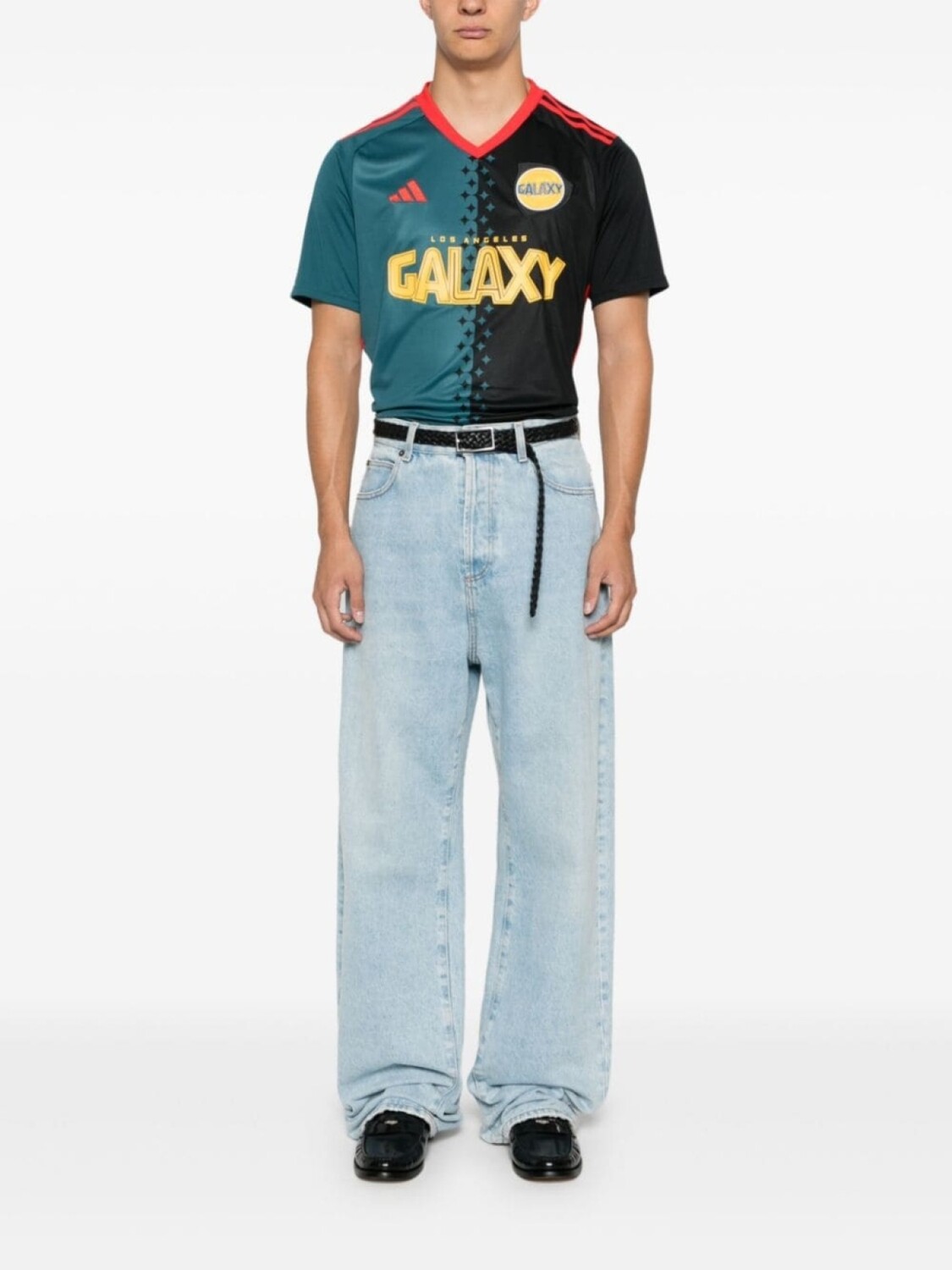

Adidas футболка 2024 LA Galaxy, черный