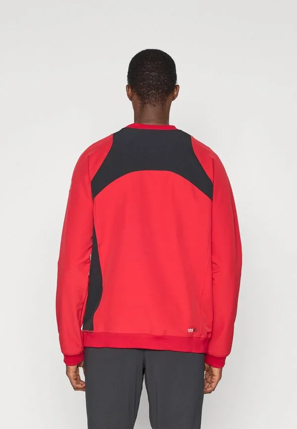 Футболка с длинными рукавами t90 с круглым вырезом Nike Performance, Gym Red/Black/Sail — фото 3