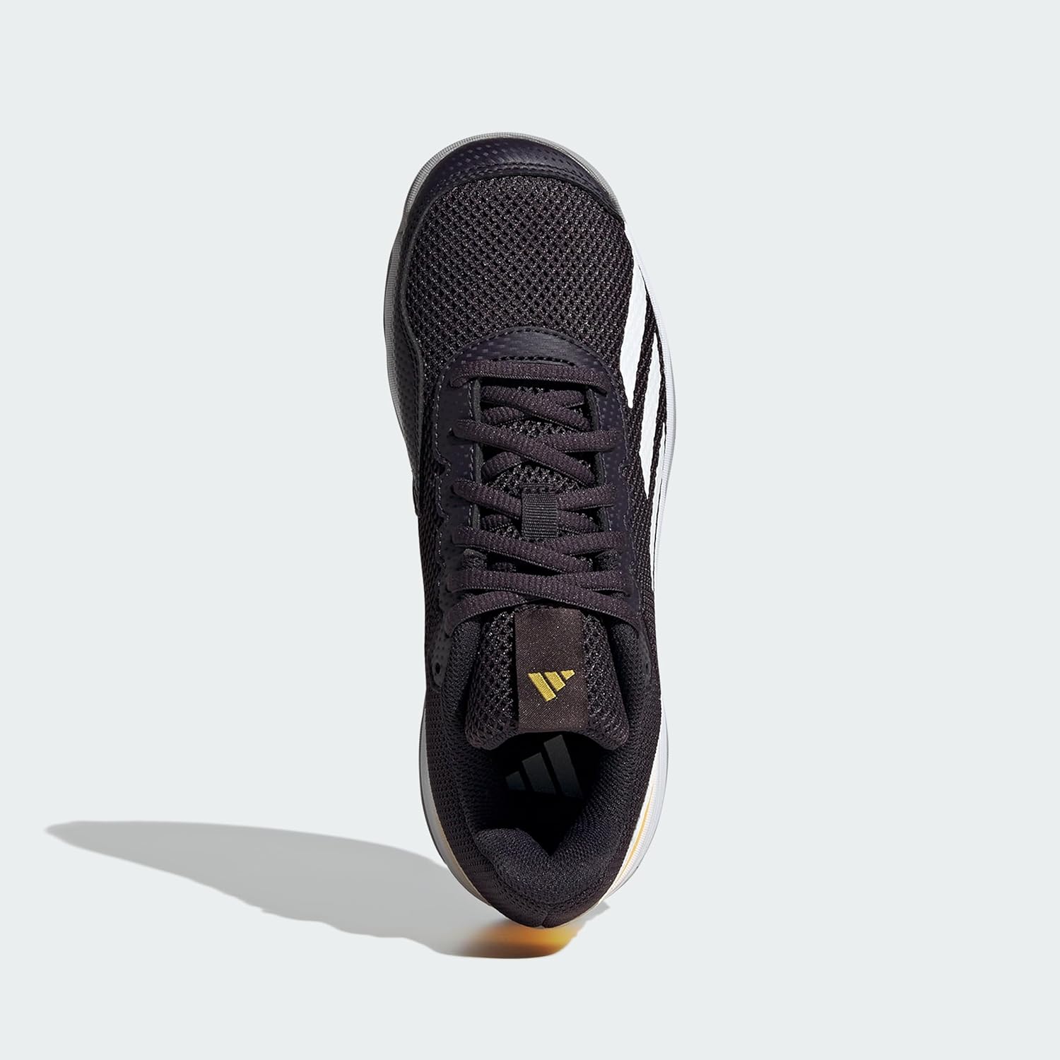 Мужские теннисные кроссовки Adidas Court Flash, белый/черный — фото 4