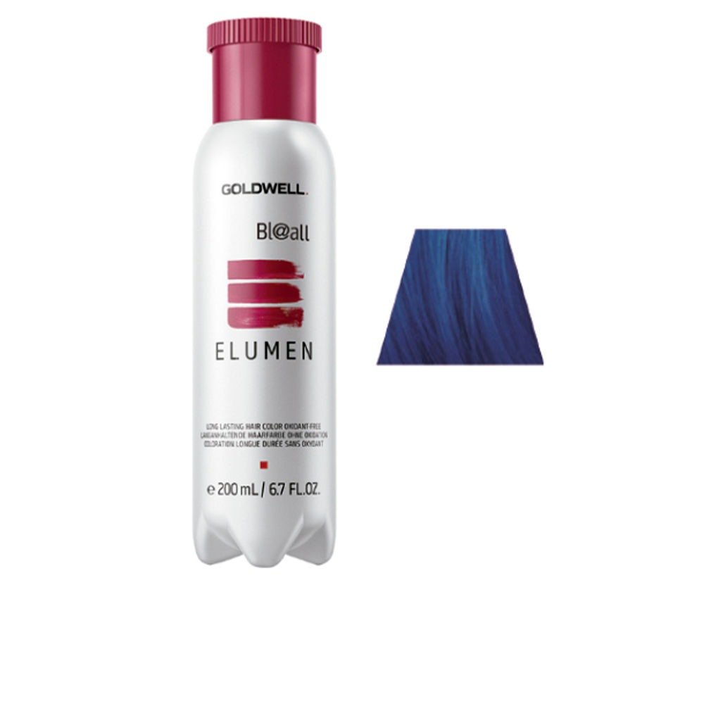 Краска для волос long lasting hair color oxidant-free Goldwell, blau bl@all, объем 200 мл — фото 2