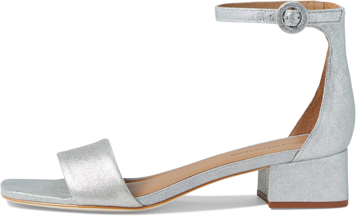 Босоножки Jalena Bernardo, цвет Silver Metallic Suede — фото 4