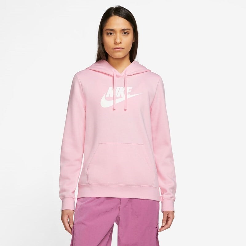 

Женская толстовка спортивная клубная из флиса Nike, розовый