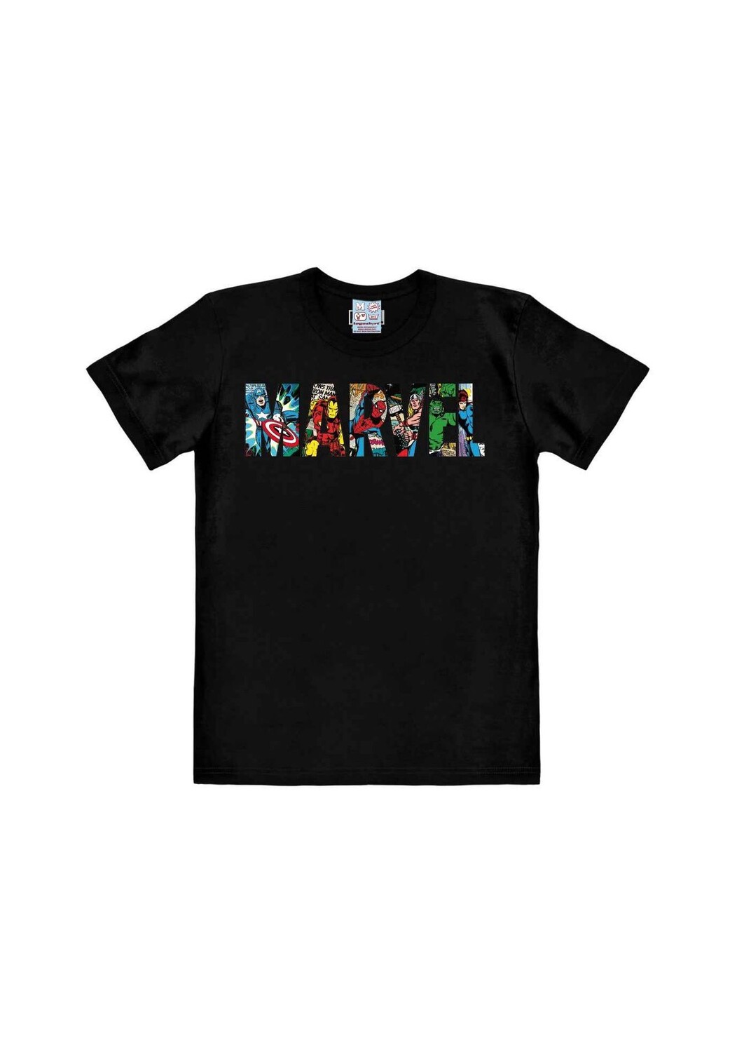 

Футболка Easyfit Marvel Comics - Яркий логотип Marvel LOGOSHIRT, черный