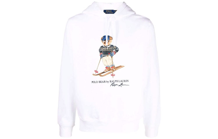 

Свитшот мужской белый Polo Ralph Lauren