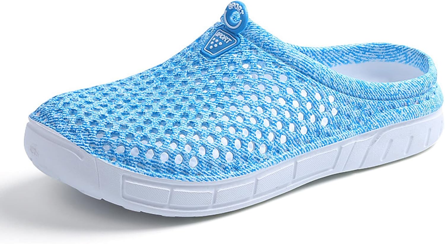 

Женские садовые сабо FLIOZY, мужские пляжные туфли для воды, тапочки-сандалии, дышащие повседневные легкие уличные прогулочные туфли, унисекс, синий