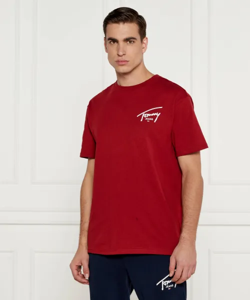 

Футболка Regular fit Tommy Jeans, красный