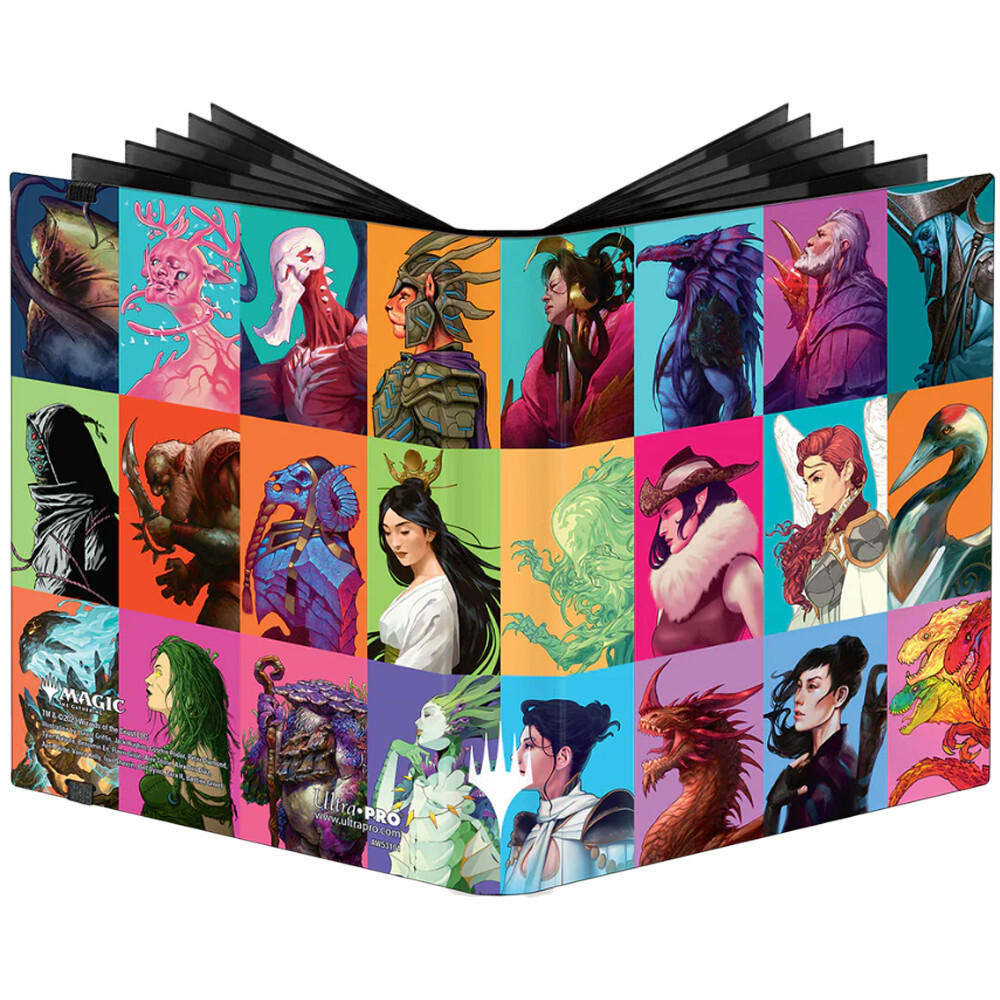 

Карточная игра Ultra Pro MtG 4-Pocket PRO-Binder: Commander Masters - Pop Collage