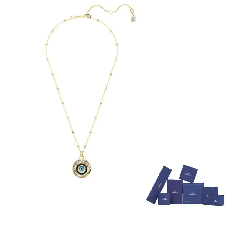 

Кристальное ожерелье Symbolica унисекс gold Swarovski, золотой