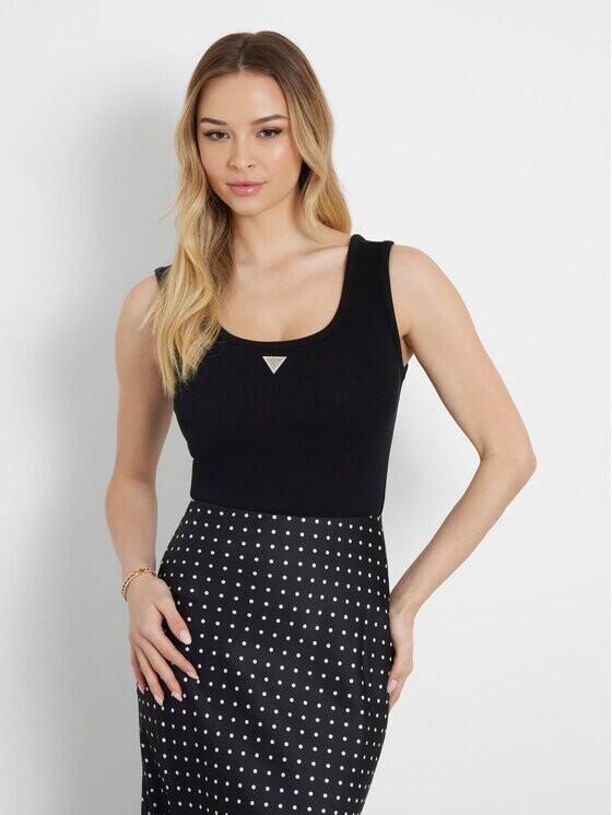 

Классическая футболка Guess, черный