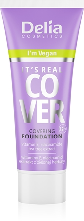 

Укрывная Основа Delia Cosmetics It's Real Cover, 204 frappe 30 ml