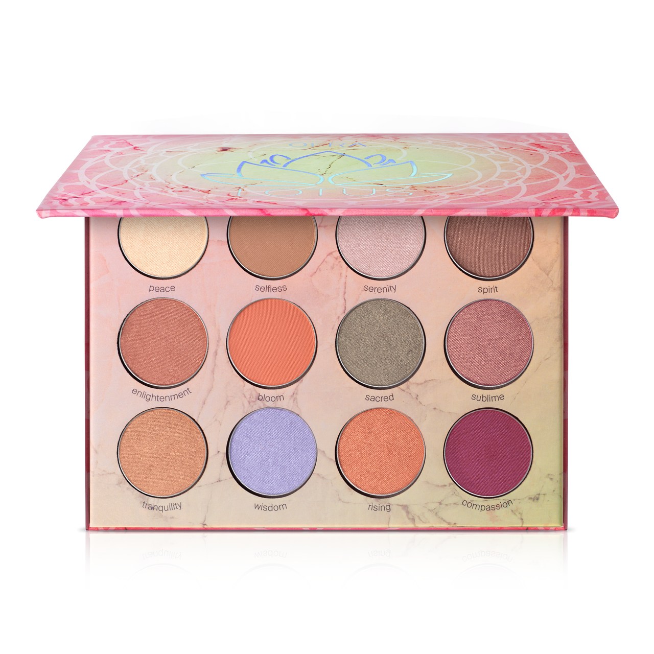 

Палитра теней для век lotus eyeshadow palette Ofra, вес 24 гр.
