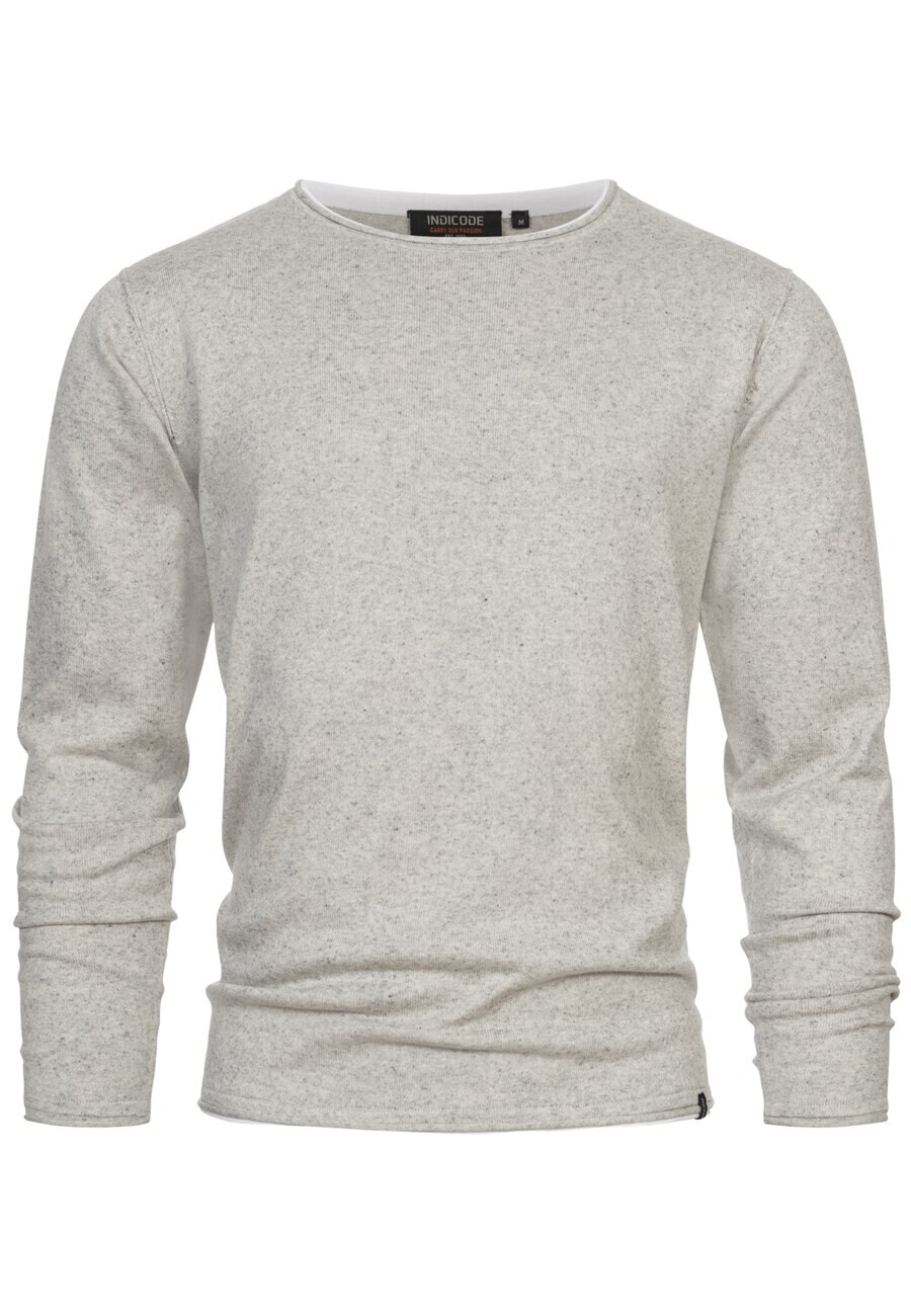 

Свитер INDICODE JEANS Sweater Cooper, пятнистый серый
