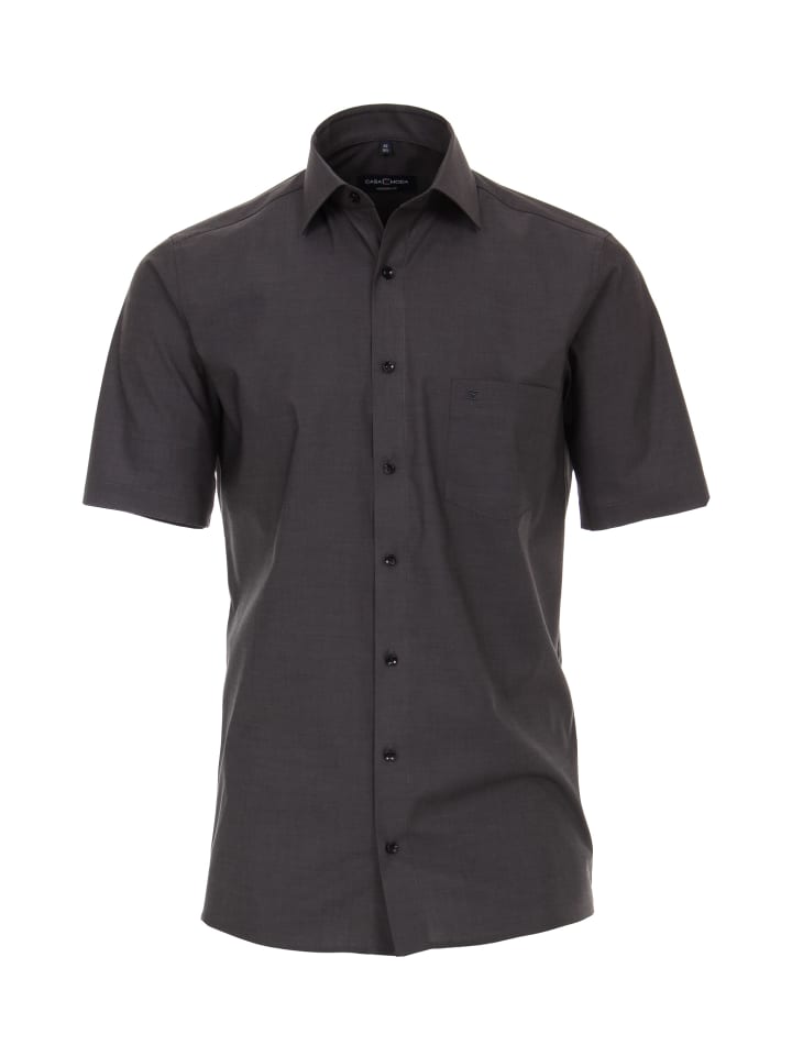 

CASAMODA Деловая рубашка темно-серого цвета