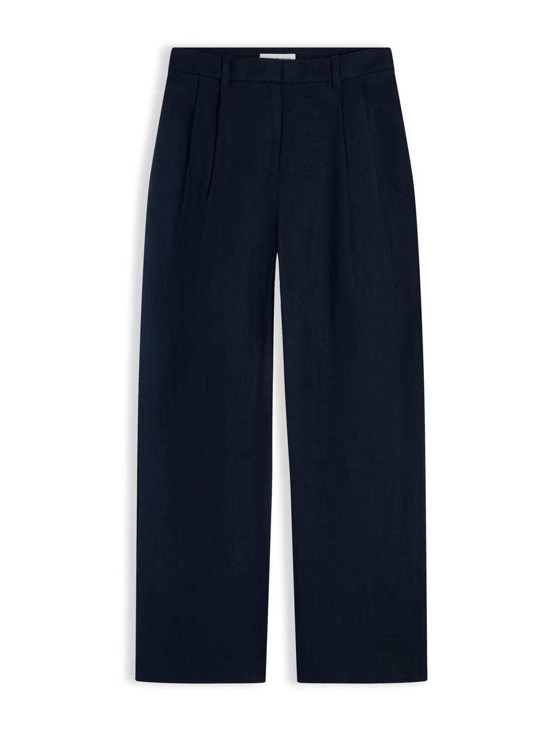 Широкие брюки со складками спереди 'ESS' Tommy Hilfiger, Marine Blue