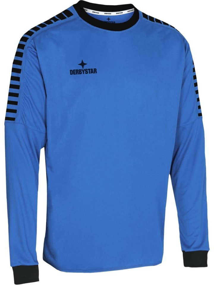 

Derbystar Детская вратарская футболка "Hyper Goalkeeper" синего цвета