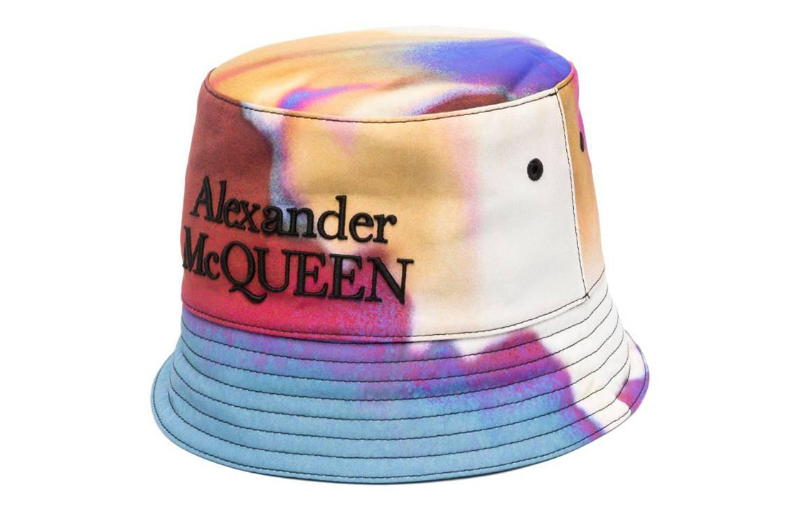 

Alexander McQueen Мужская разноцветная панама из полиамида, Multicolor
