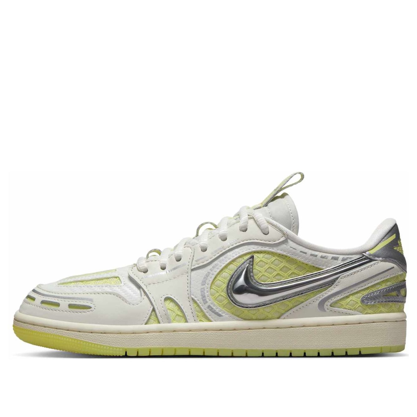 Кроссовки (WMNS) Air Jordan 1 Low Method of Make V3 'Sail Luminous Green'