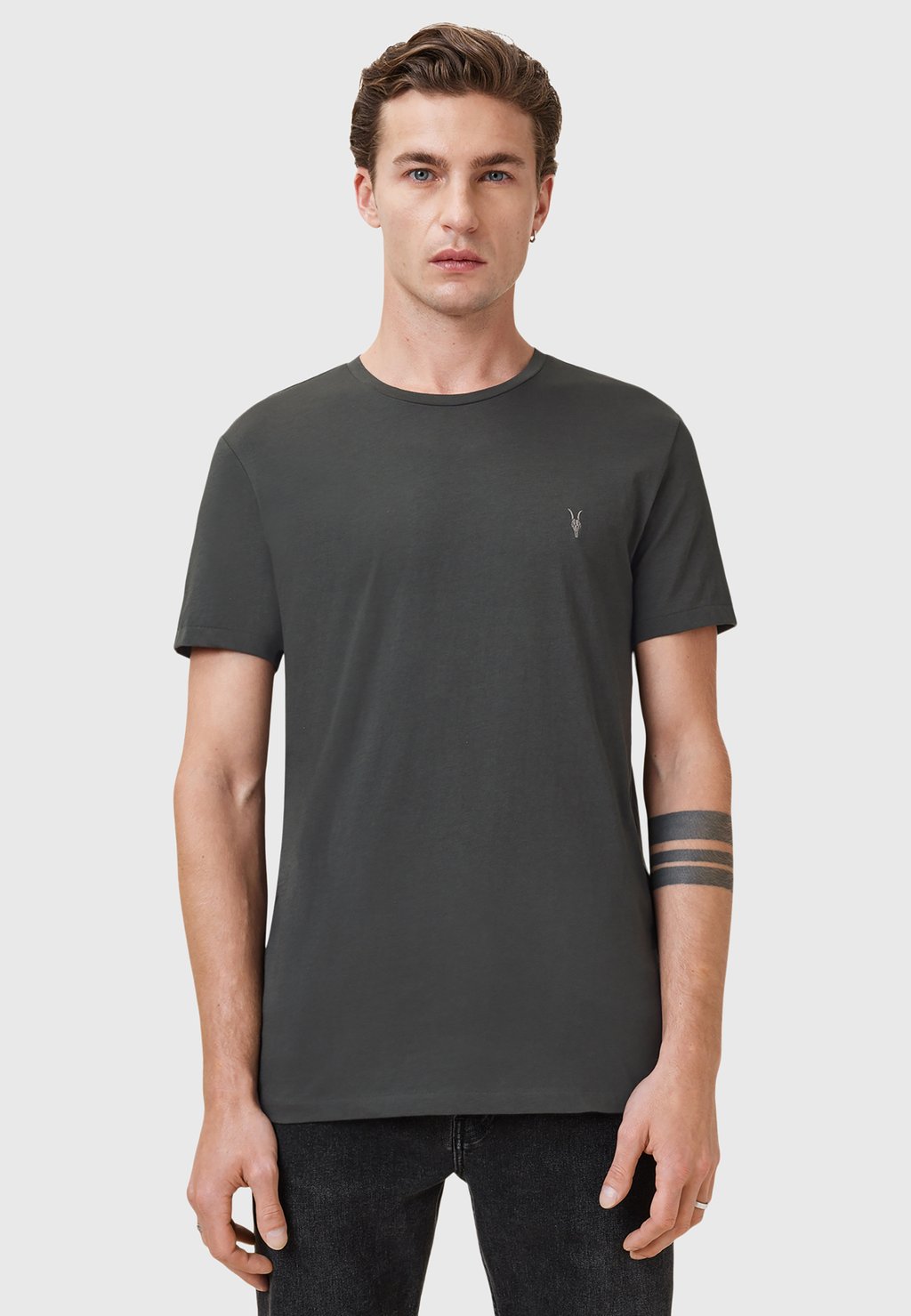 

Базовая футболка TONIC CREW AllSaints, серый