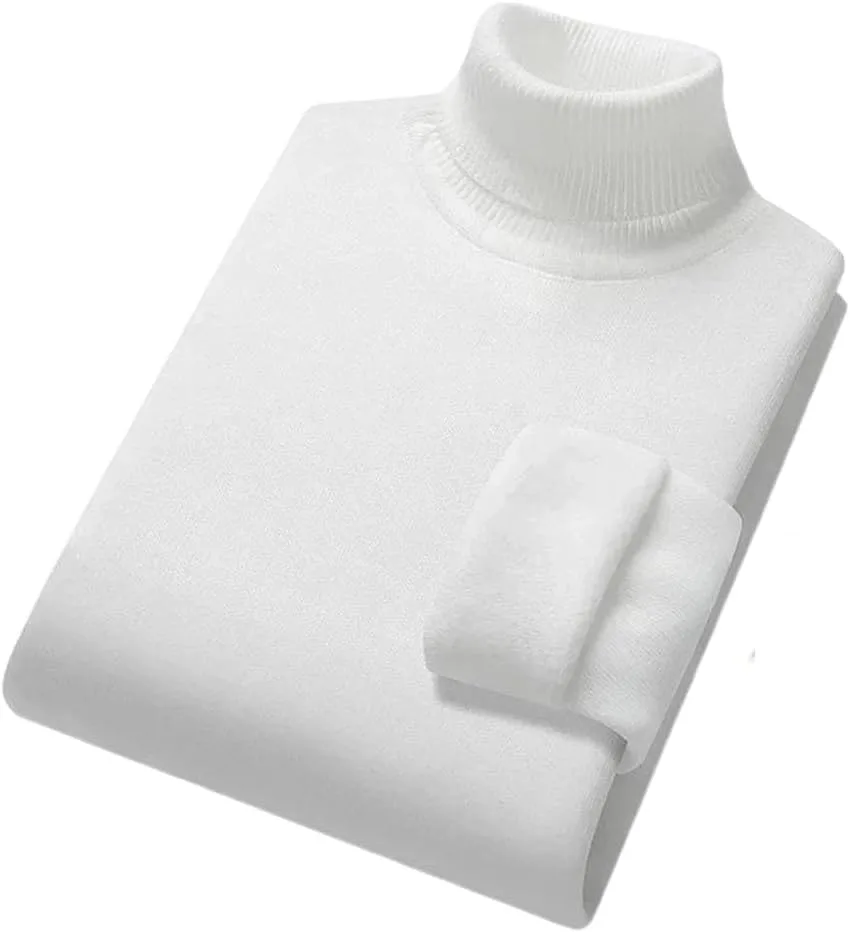 

Теплый свитер с высоким воротником для мужчин