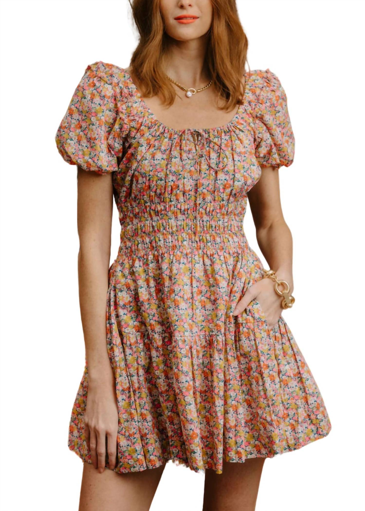 

Никола Мини-платье в Либби LOVE THE LABEL, Libby