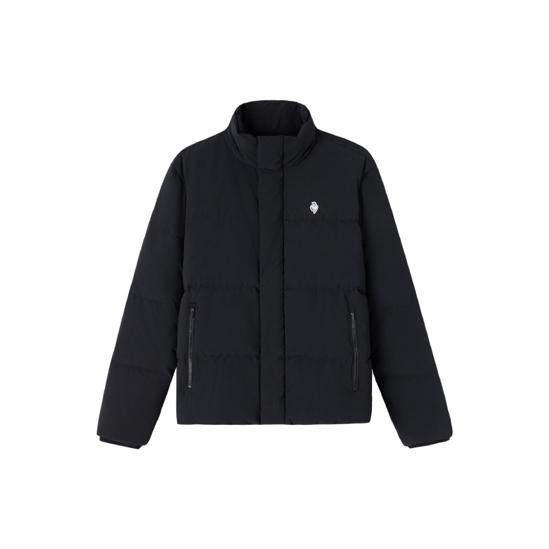 

Le Coq Sportif Укороченная пуховая куртка унисекс, Dazzle Black
