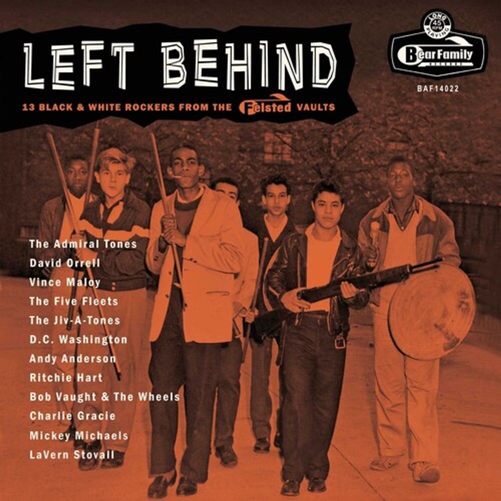 

Виниловая пластинка LP Left Behind: 13 Black & White Rockers From The Felsted Vaults (10") - Various Artists