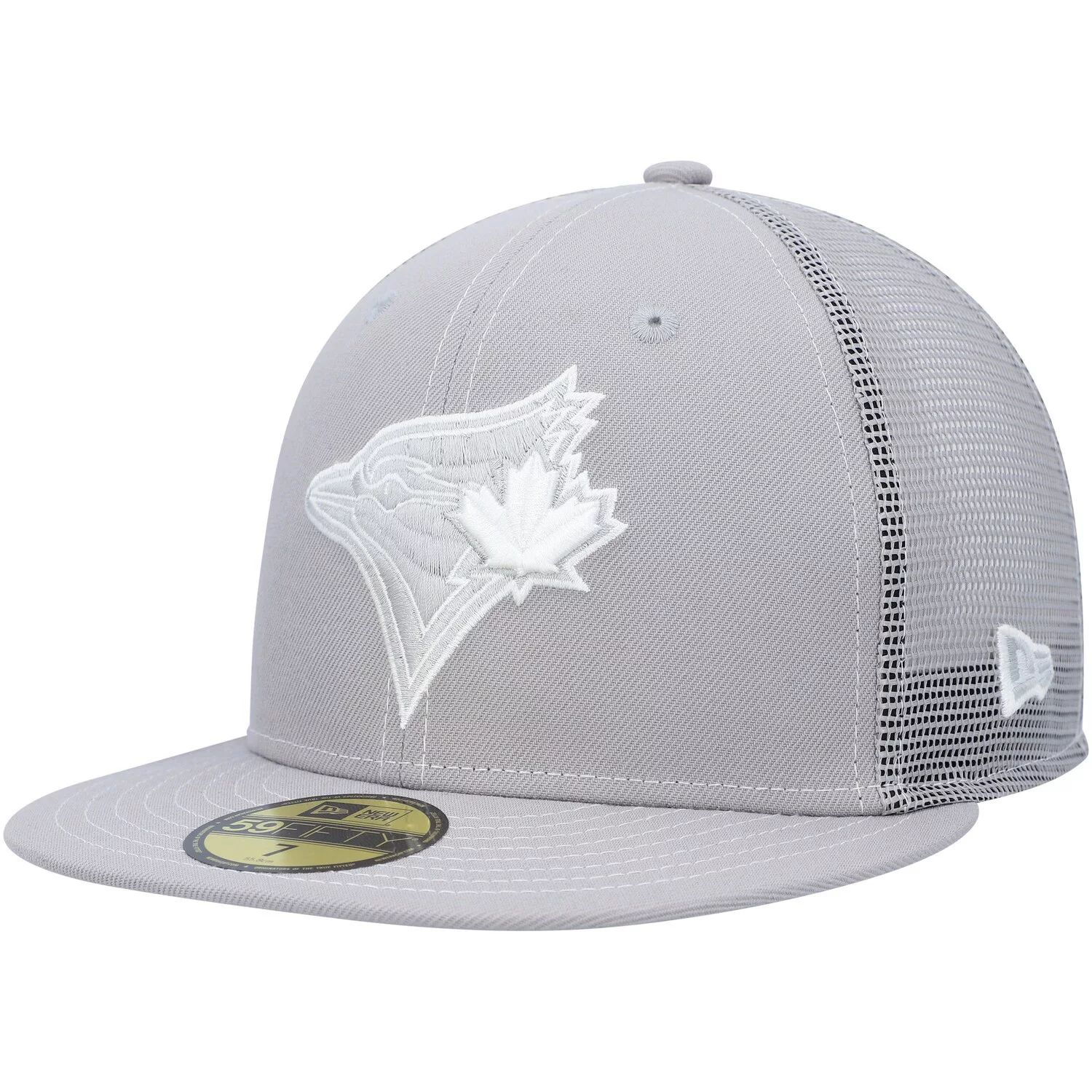 

Мужская кепка New Era Grey Toronto Blue Jays 2023 для тренировок на поле 59FIFTY