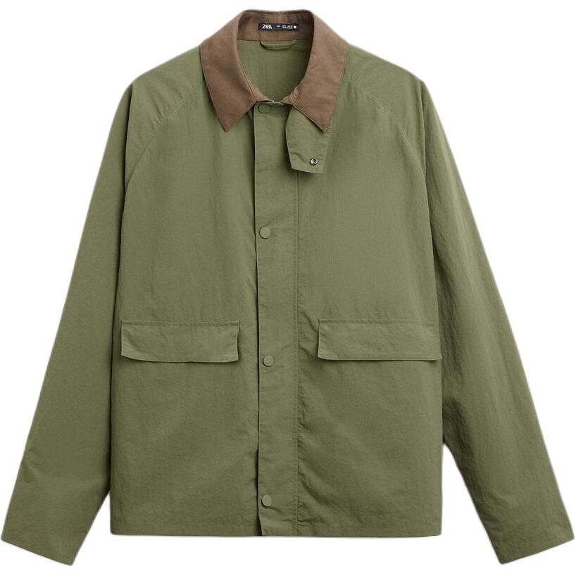 

Куртка мужская зеленый Zara