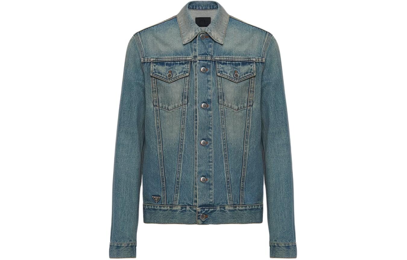 

Куртка мужская светло-синяя Prada, светло-голубой