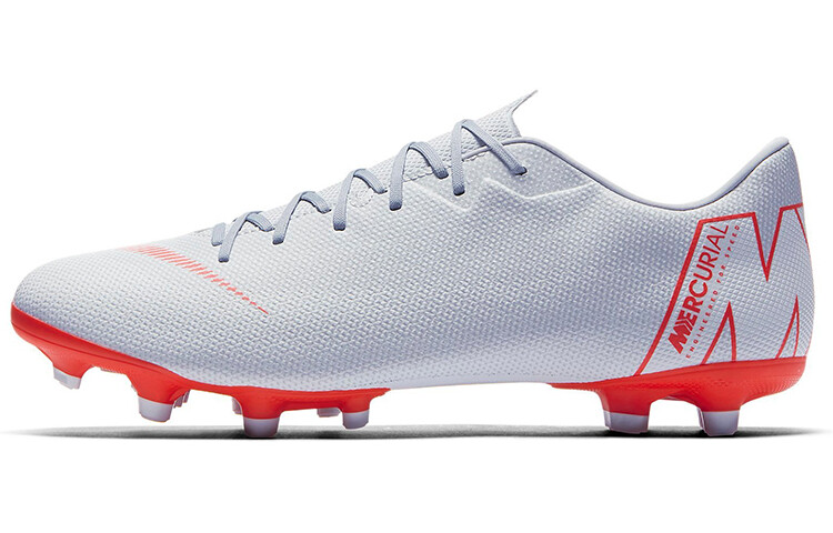 

Футбольные бутсы Mercurial Vapor 12 мужские низкие серые/красные Nike